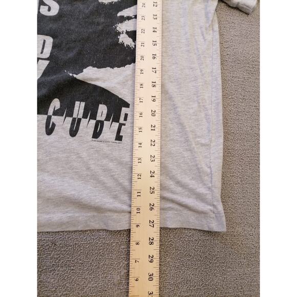 MF Mens L Ice Cube "Today Was A Good Day" Graphic T-Shirt Gray Hip‎ Hop Tee - Picture 9 of 12